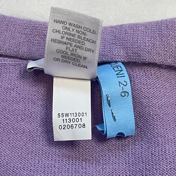 J. Jill Women's Wool Blend Front Button Long Sleeve Cardigan Sweater Size XS - Picture 8 of 8